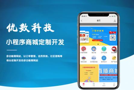 優(yōu)數(shù)科技 小程序商城定制開發(fā)